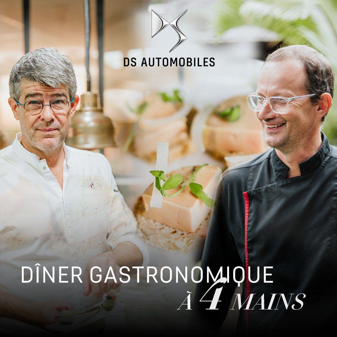 Dîner à 4 mains avec le chef Benoît Vantaux